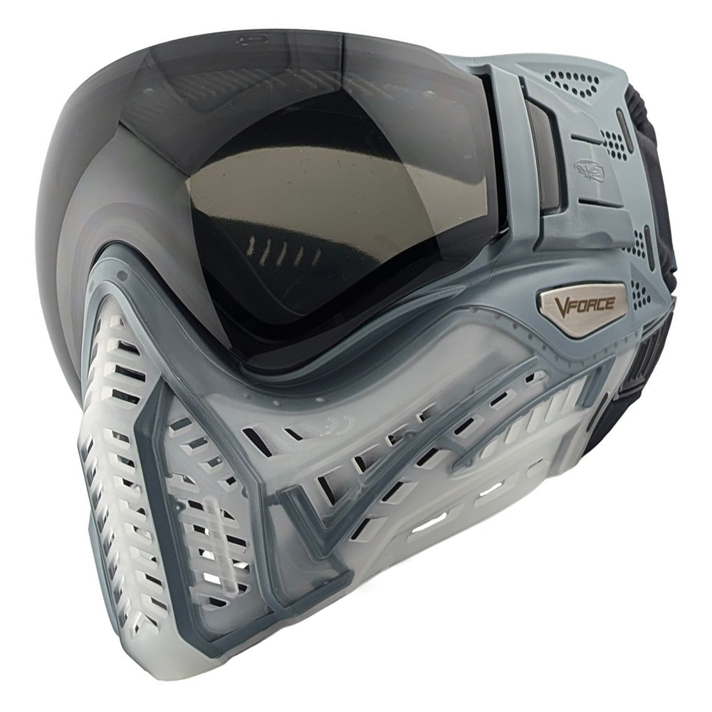 VForce Profiler 2.0 Paintball Mask With Thermal Lens - Fighter Series - Slider Gray