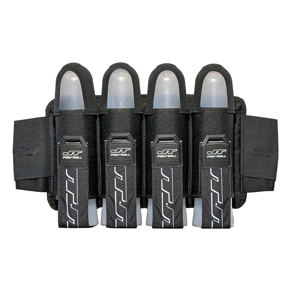 JT Race Paintball Harness - 4 Pods – Black