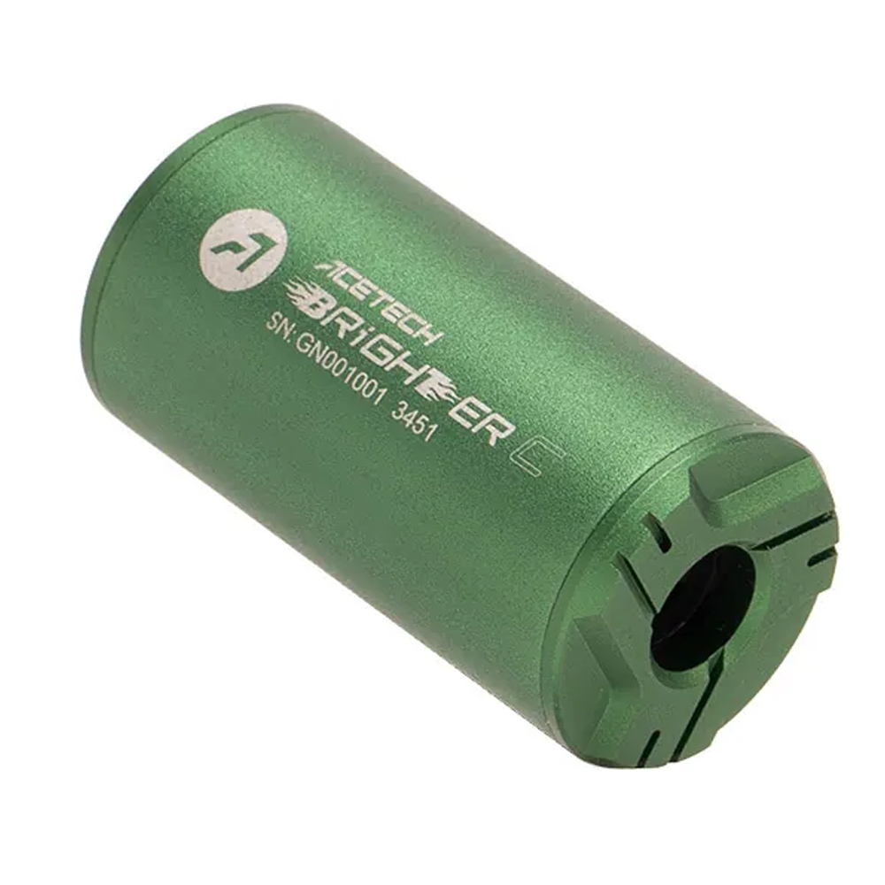 Acetech Brighter C Airsoft Compact Rechargeable Tracer Unit - Green