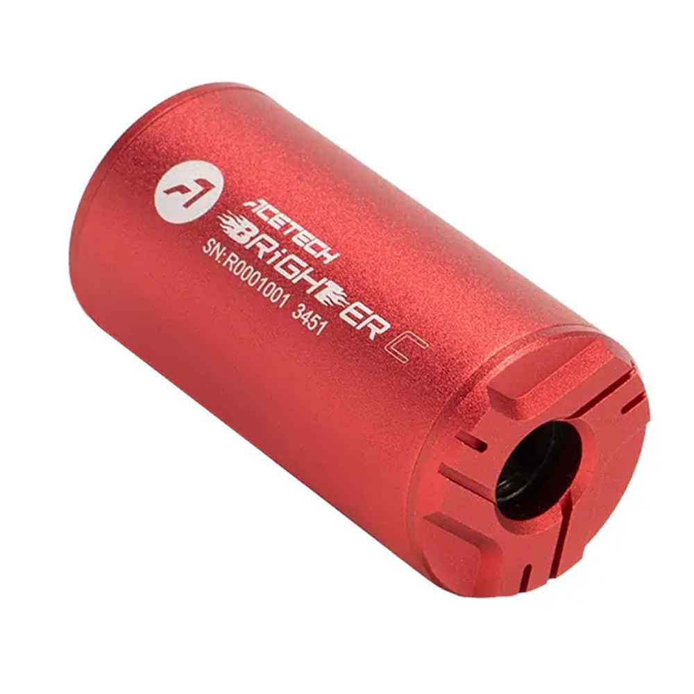 Acetech Brighter C Airsoft Compact Rechargeable Tracer Unit - Red
