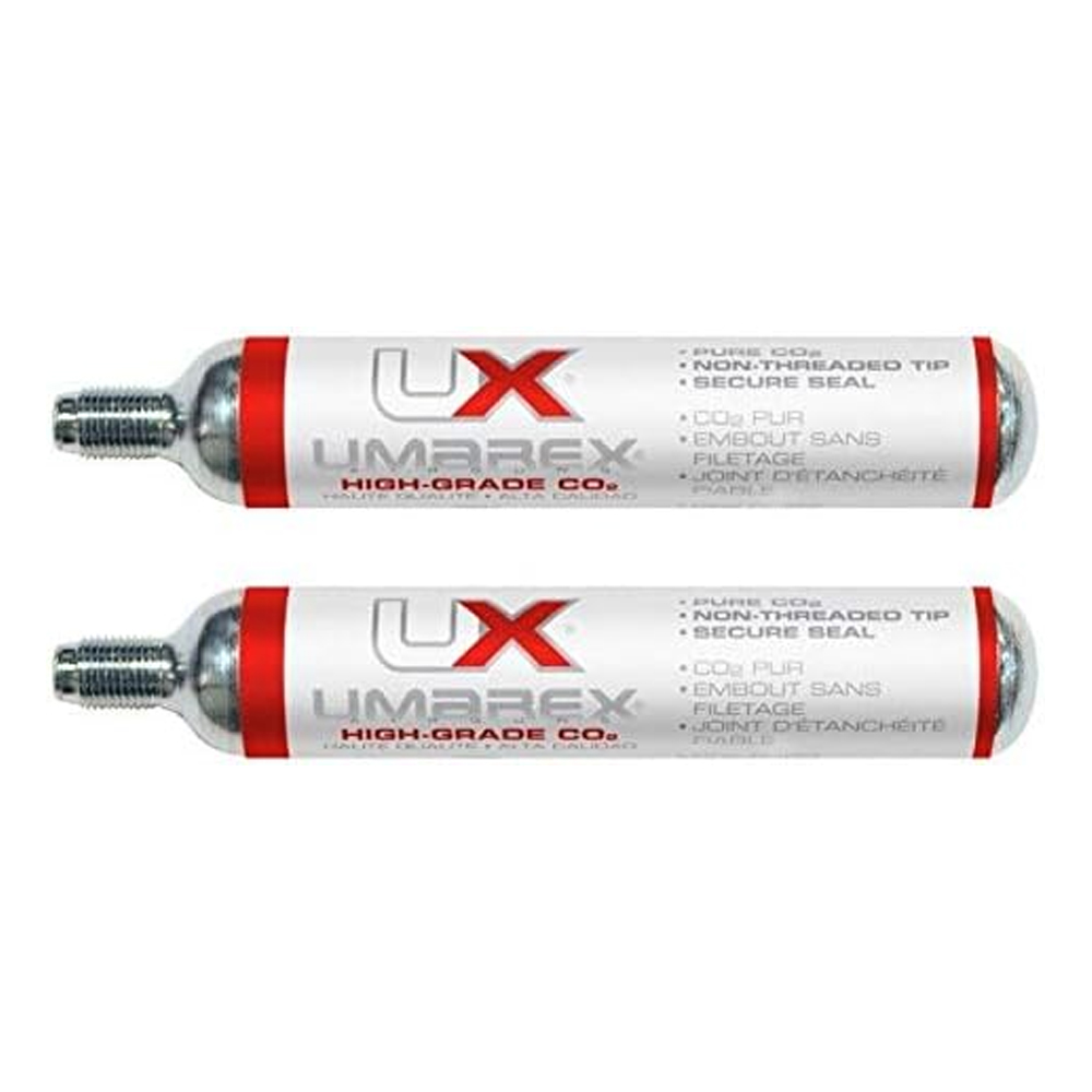 Umarex CO2 Cartridges Already Filled – 88 Grams - Dual Pack