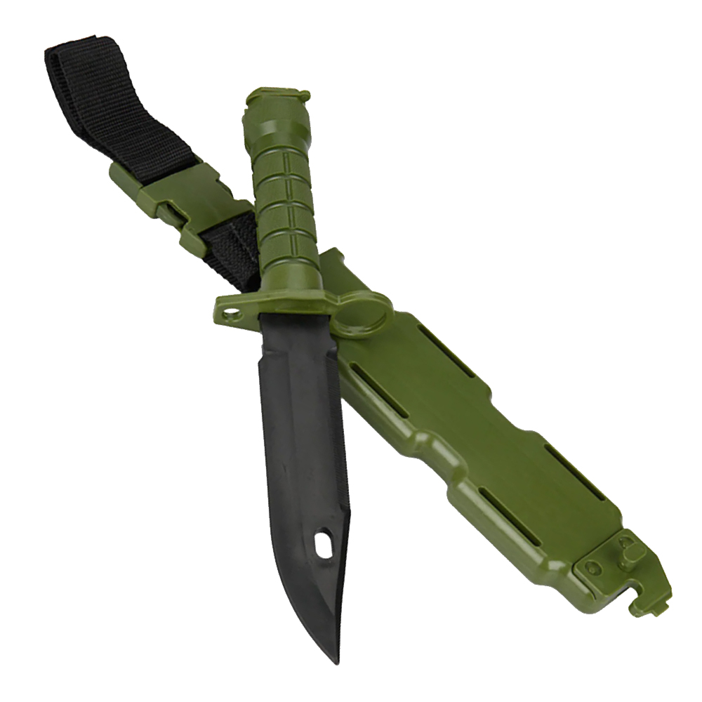 M9 Style Soft Plastic Knife - Green