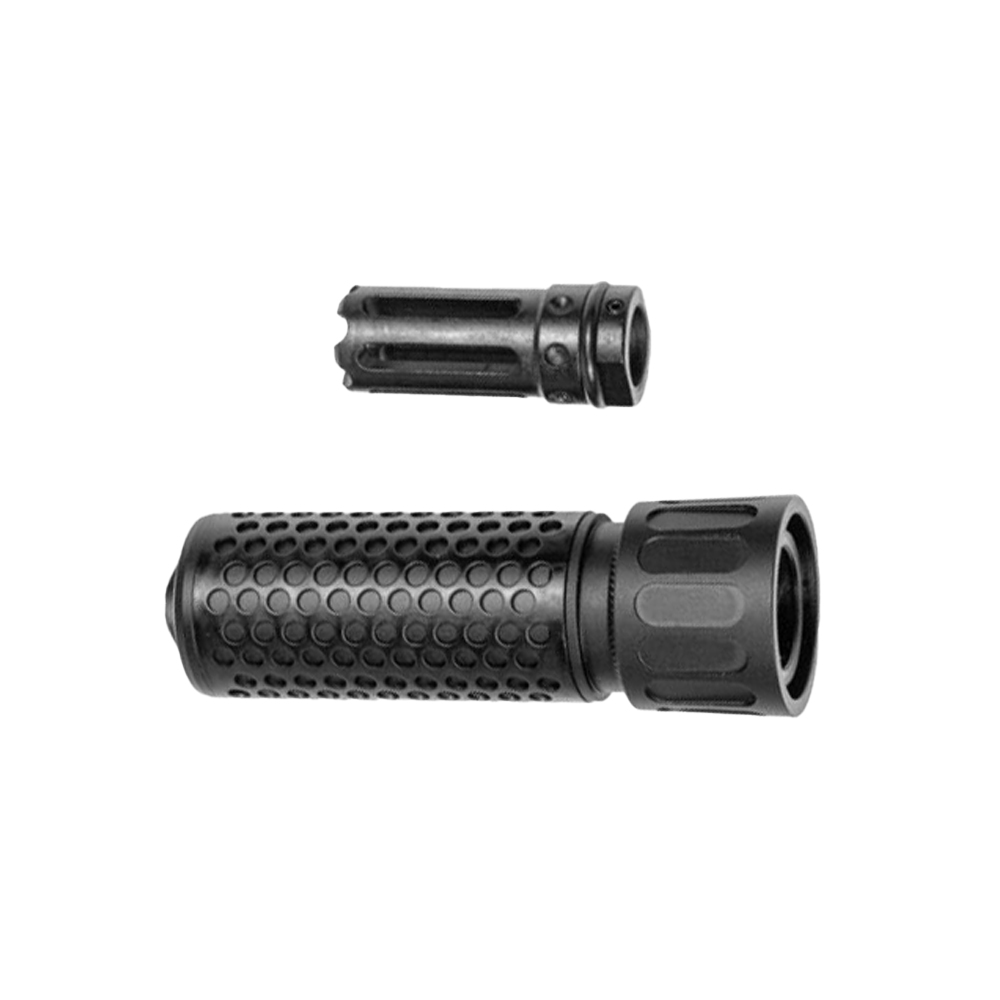 Novritsch Airsoft Aluminum Fast Detach Mock Suppressor V2 With Flash Hider - 14mm CCW - Short