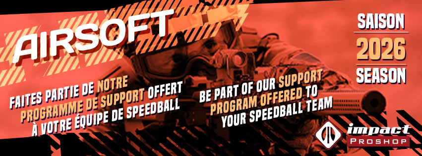 Équipe d&rsquo;Airsoft, obtenez notre support