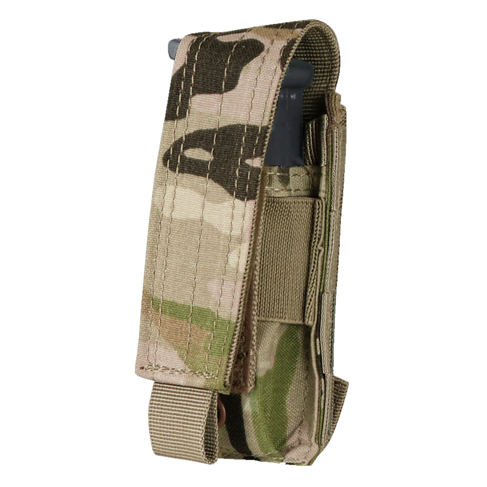 Condor Single Pistol Mag Pouch – Molle Attachment – Multicam