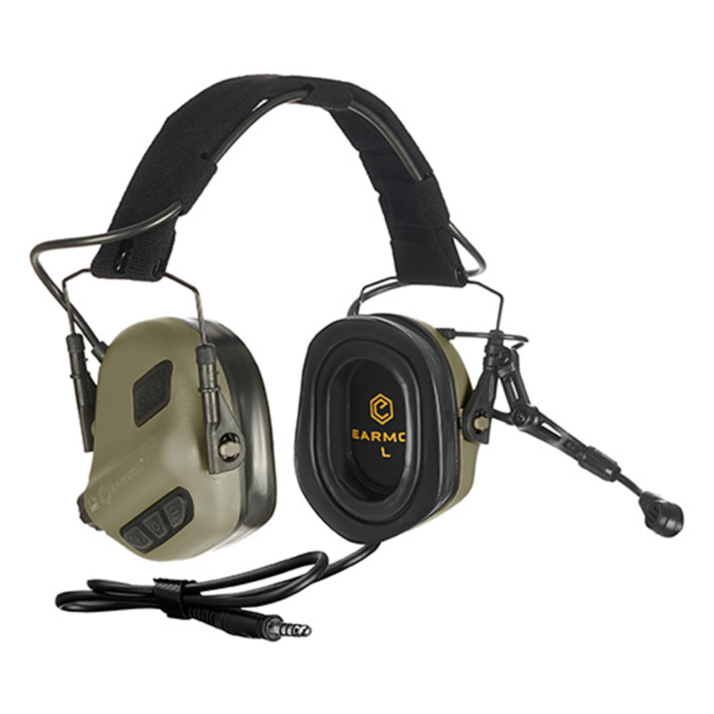 Earmor M32 Plus Tactical Communication Headset - Foliage Green