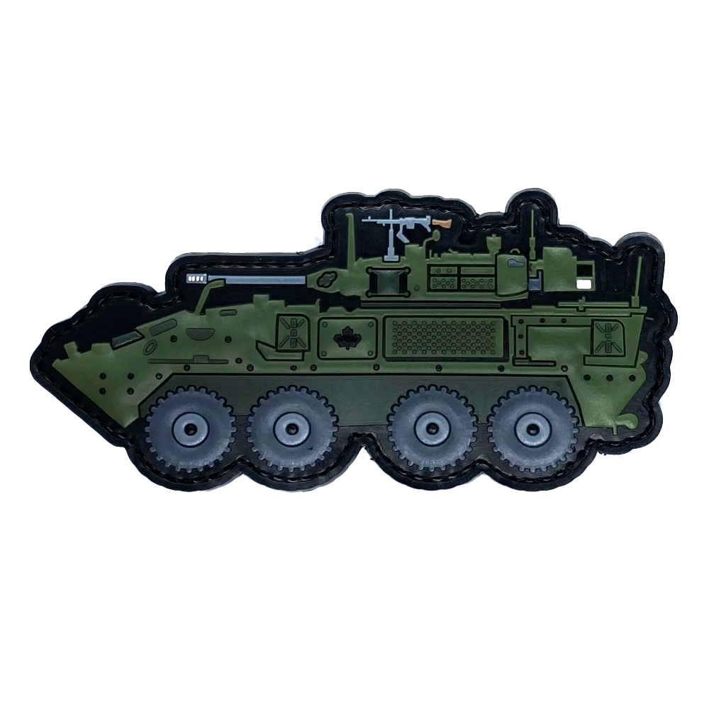 Patch PVC - 5"x2.25" - Coyote LAV