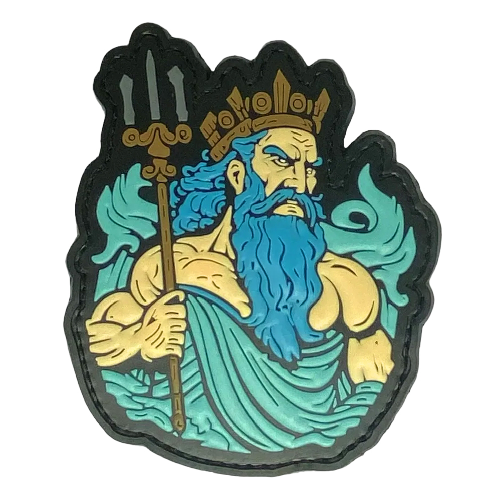 Patch PVC - 3.25"x4" - Gods Project - Poseidon