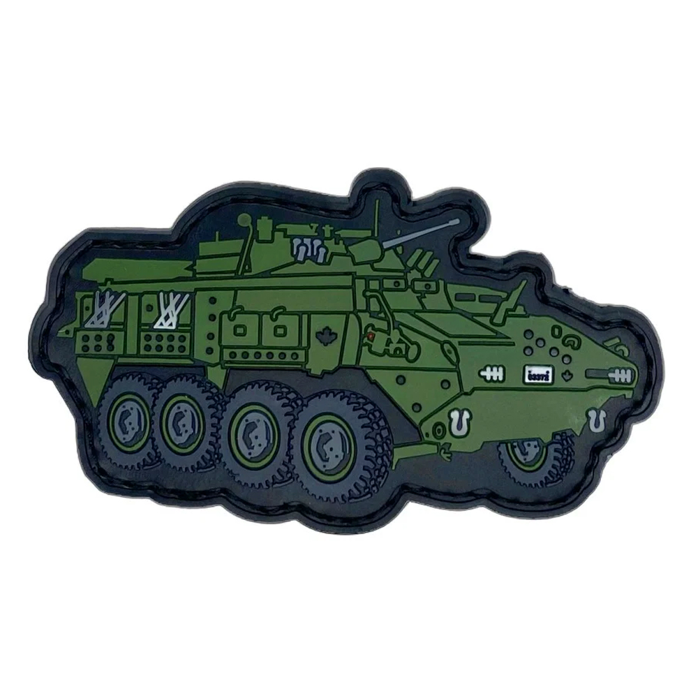 Patch PVC - 3.75"x2.25" - LAV 6