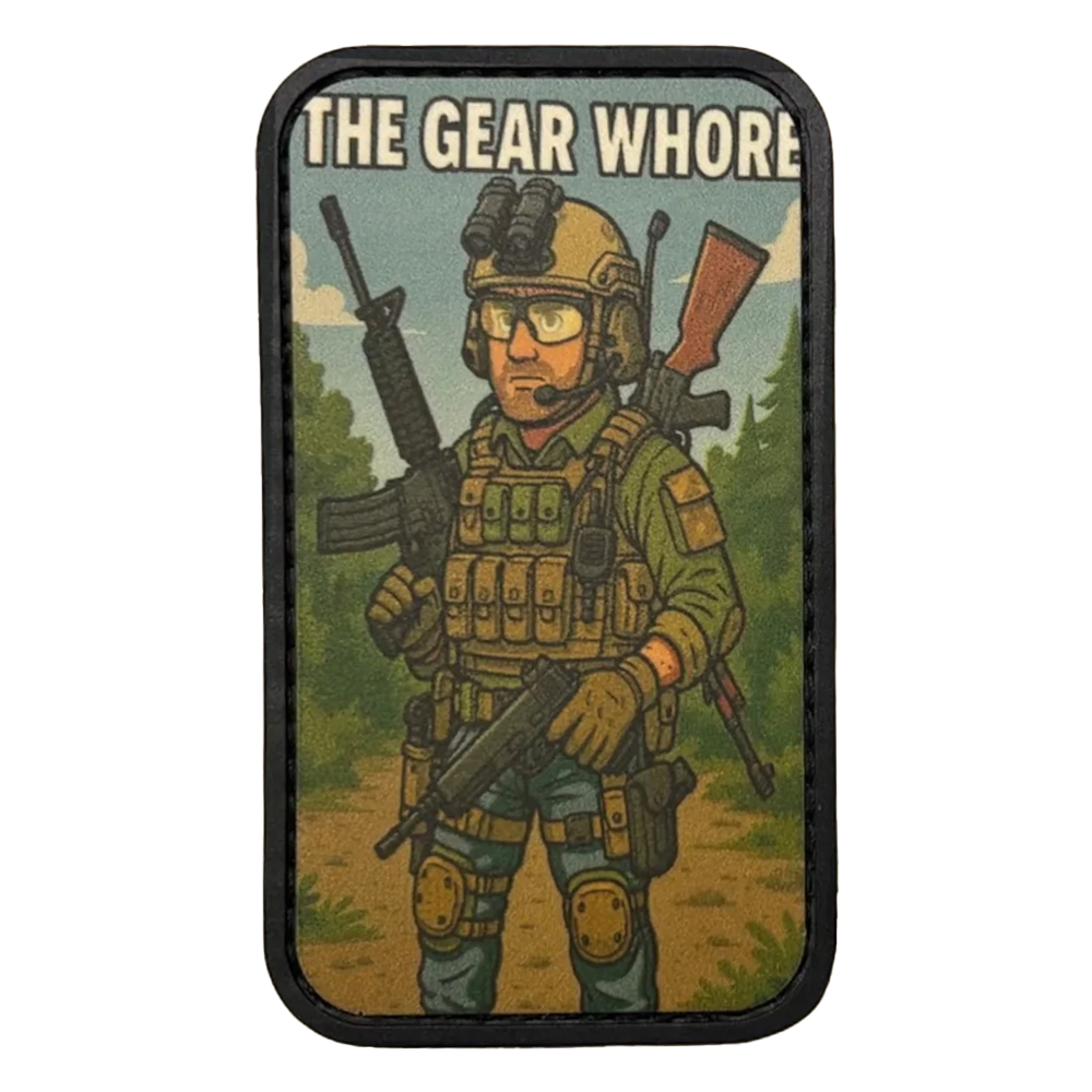 Patch Printed PVC The Airsoft Players Type - 2"x3.5" - The Gear Whore