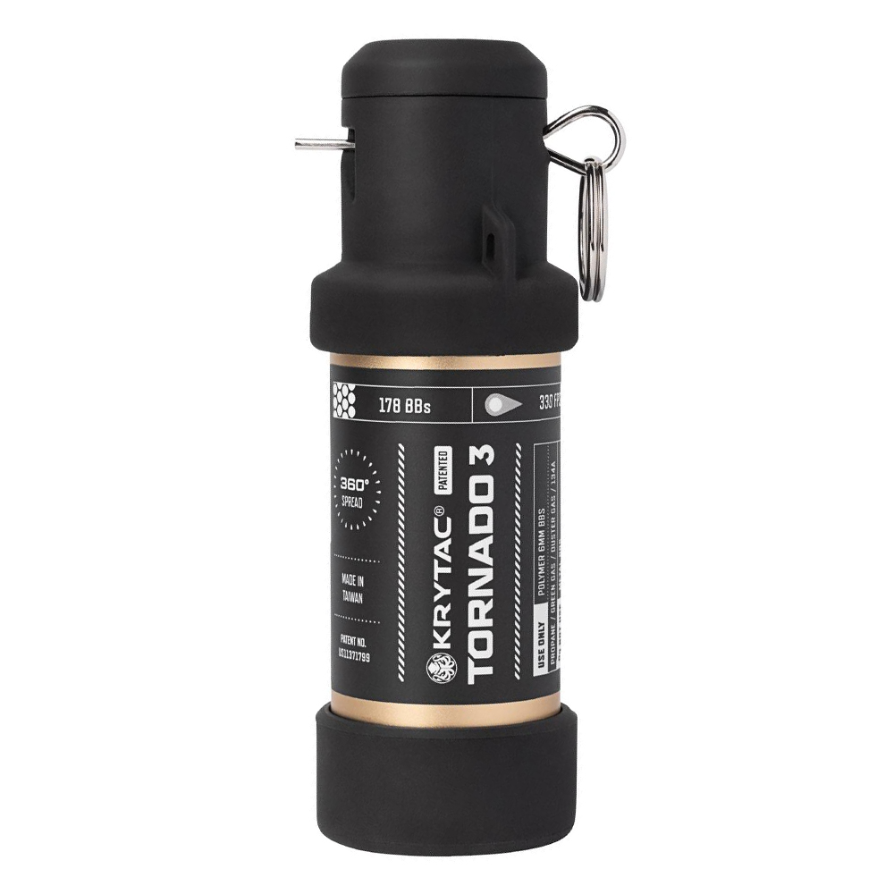 Krytac Tornado 3 Timed Airsoft BB Grenade - Green Gas