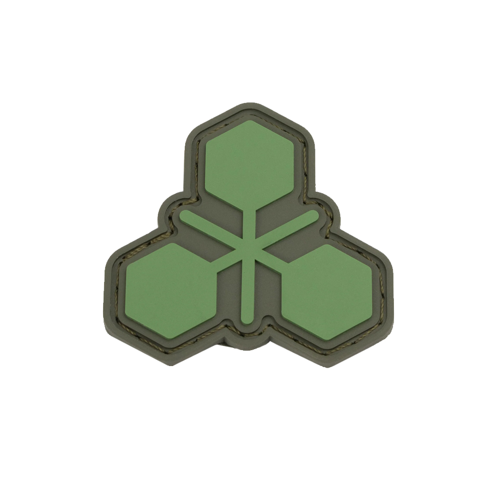 Patch PVC Tridos Logo V2 - OD Green