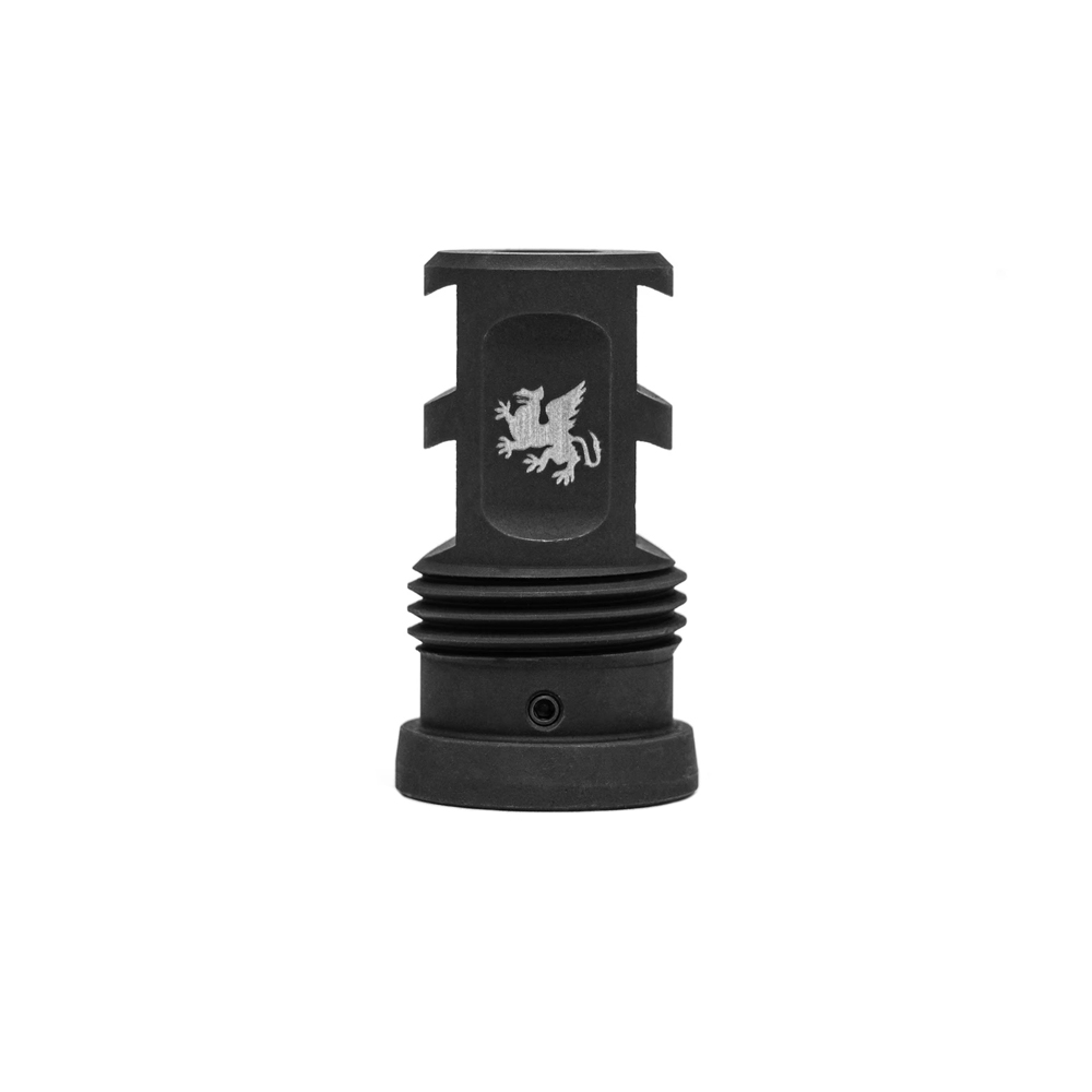 PTS Airsoft Griffin Armament Taper Mount Paladin Brake – 14mm CCW - Black