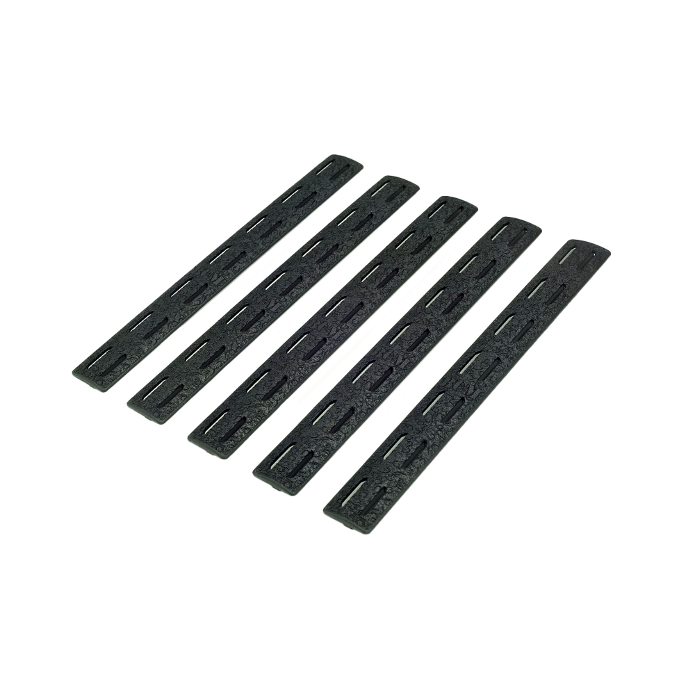 PTS BCM Gunfighter M-LOK Rail Panel Kit 5 Pack - 5.5" - Black