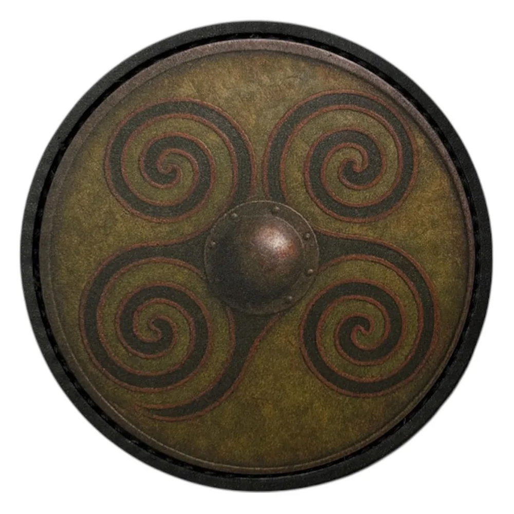 Patch Printed PVC The Shields - 3"x3" - The Celtic