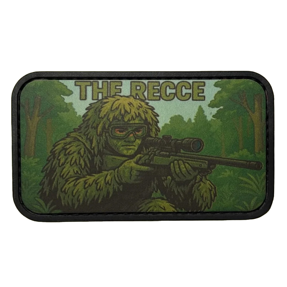 Patch Printed PVC The Airsoft Players Type - 3.5"x2" - The Recce