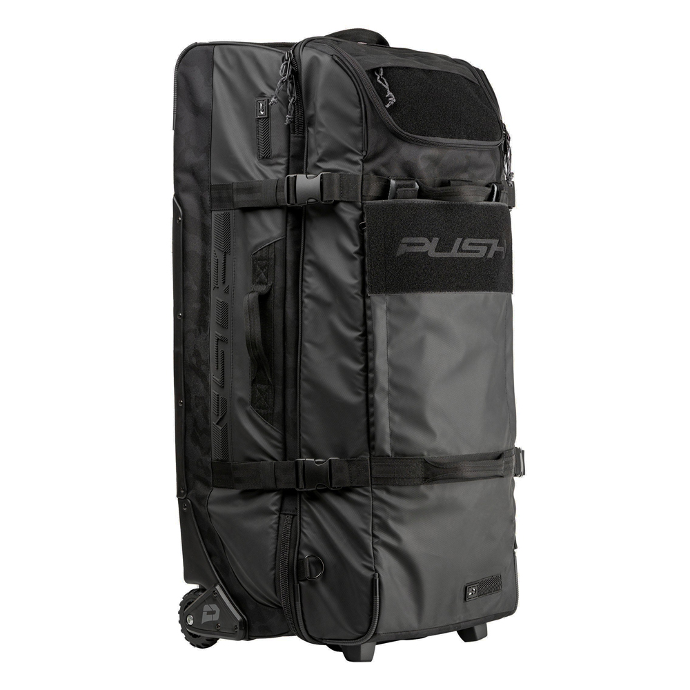 Push Division One 94L Large Roller Gear Bag – Black