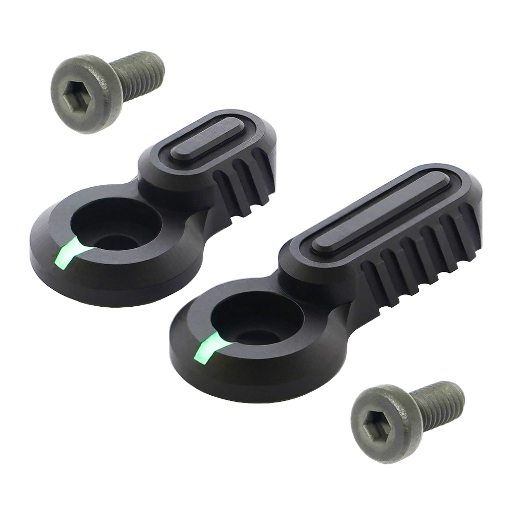 Maxx Model Airsoft CNC Aluminium Nitelite Selector Switch Set For MTW - Style A