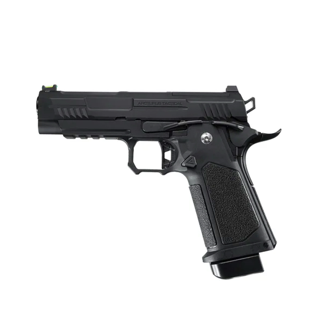 Arcturus Vanguard 4.3" GBB (Green Gas) Airsoft Pistol - With Optic Ready Slide - Black