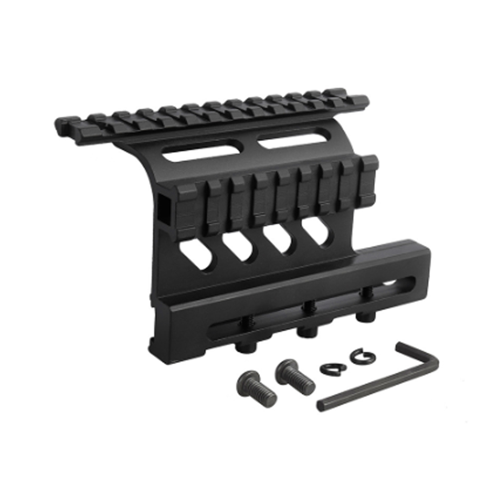 Side Rail For AK With Quick Detach Mount - Black