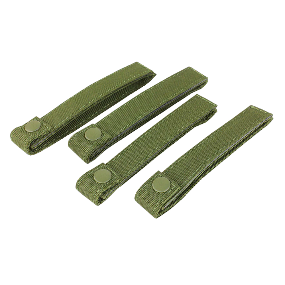 Condor Mod Straps – For Molle Attachment – 6'' - 4 Pack - Olive